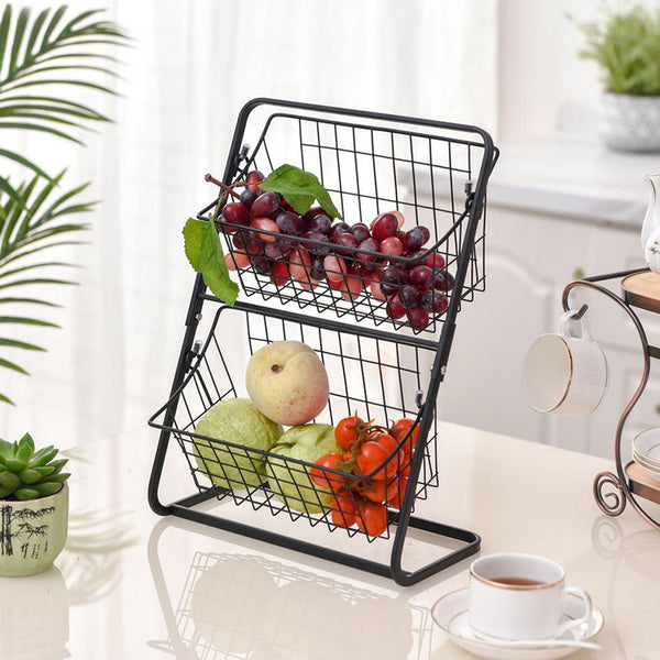 Stainless Steel Countertop Spice & Fruit Rack