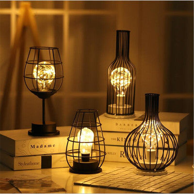 Minimalist Hollow Table Lamp – Modern Home Decor Light