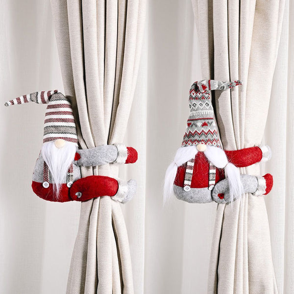 Christmas Curtain Buckle Clip – Festive Home Decor Accessory