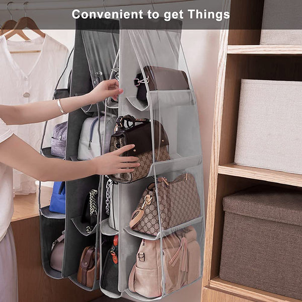Hanging Bag Organizer – Dormitory Wardrobe Storage