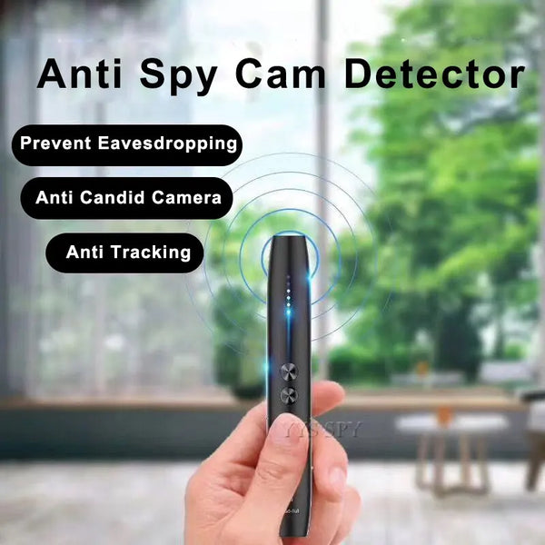 Anti Hidden Camera Detector Pen Security Protection RF Signal Eavesdropping Cam Spy Gadgets Wireless GSM GPS Audio Bug Finder
