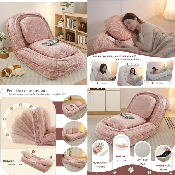DaSilo's Lazy Convertible Sofa Bed