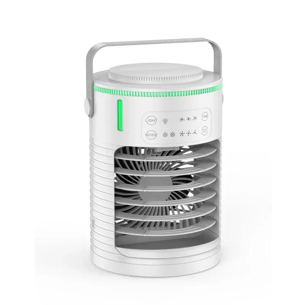 Desktop Air Conditioner Portable Air Conditioner Small Air Cooler Hydrocooling Portable Air Adjustment for Office Cooling Fans
