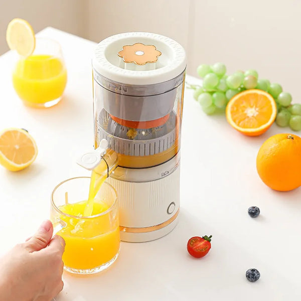 Portable Household Juicer Juice Extractor Juice Separating Extractor USB Charging Fruit Juice Extractor Multi-functional Juicer