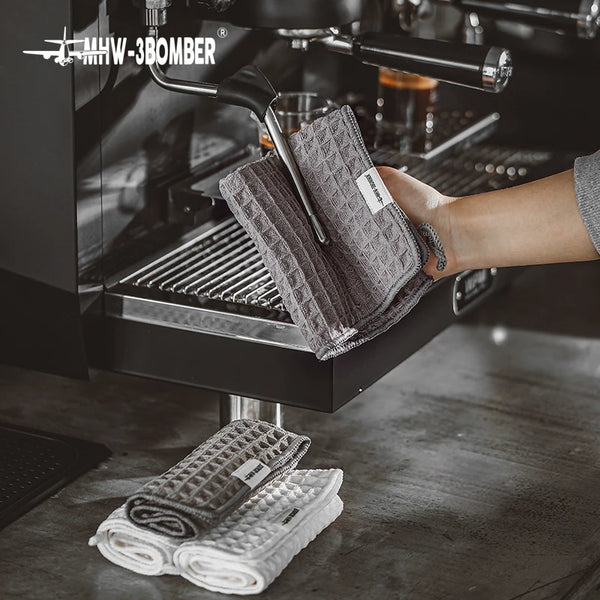 Coffee Bar Cleaning Towels Super Absorbent Microfiber Cleaning Cloth Towel Home Barista Clean Tool Coffee Machine Cleaner