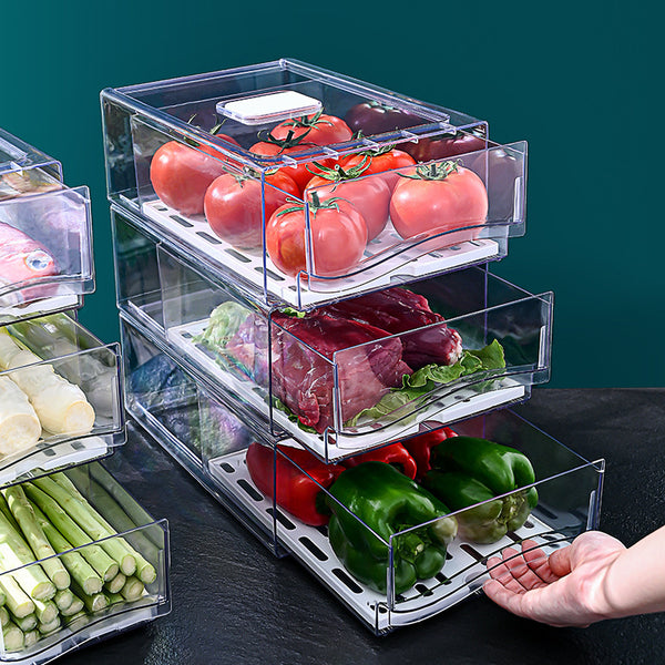 Refrigerator Storage Crisper Drawer Box